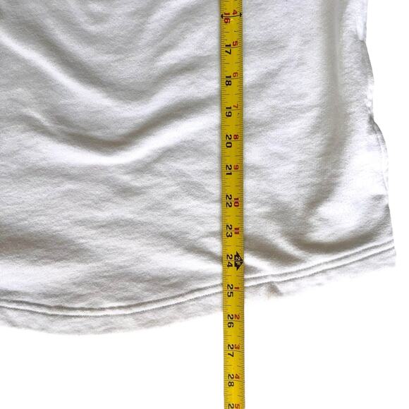 Victoria Secret Y2K PINK Sweatshirt Womens Small Gray White Pullover Relaxed Fit - Picture 4 of 11